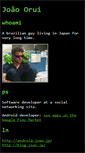Mobile Screenshot of joao.jp